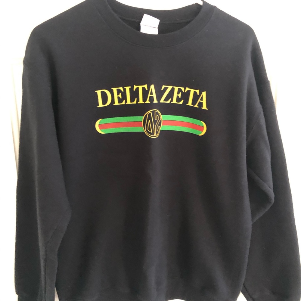 Delta zeta Gucci crew neck
